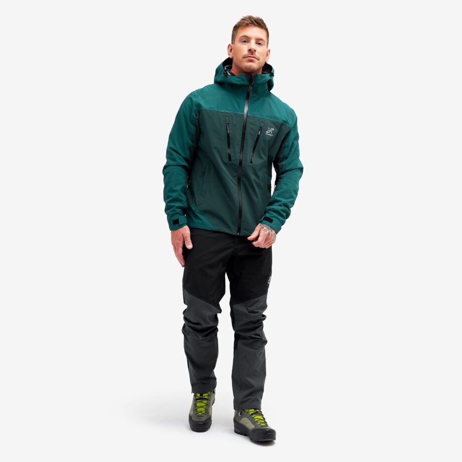 Revolution Race Silence Proshell 3L Jacket - Herr - Deep Teal 2.0, Storlek:2XL - Skaljacka & Vindjacka
