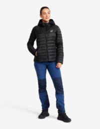 Revolution Race Helium Down Jacket - Dam - Black, Storlek:2XL - Vinterjackor