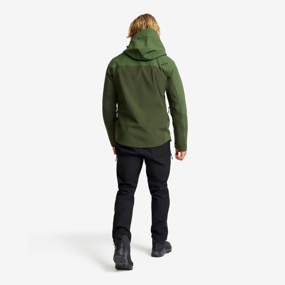 Revolution Race Silence Proshell 3L Jacket - Herr - Forest Green, Storlek:S - Skaljacka & Vindjacka