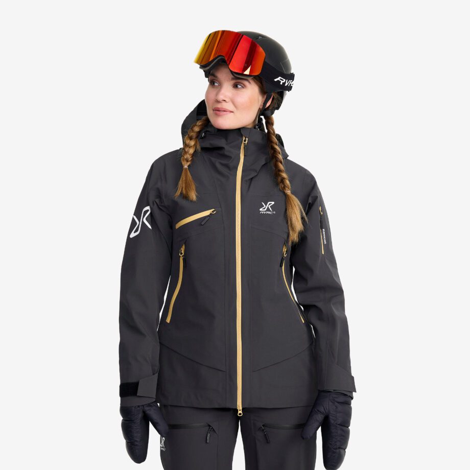 Revolution Race Skaljacka & Vindjacka - Atlas 3L Ski Jacket - Dam - Anthracite, Storlek:2XL