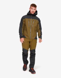Revolution Race Silence Proshell 3L Jacket - Herr - Dark Olive/Moonless Night, Storlek:XL - Skaljacka & Vindjacka