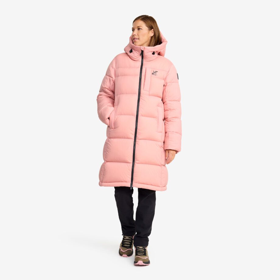 Revolution Race Flexpedition Down Parka - Dam - Blush, Storlek:L - Vinterjackor