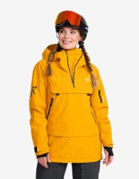 Revolution Race Skaljacka & Vindjacka - Halo 2L Insulated Ski Anorak - Dam - Golden Yellow, Storlek:S
