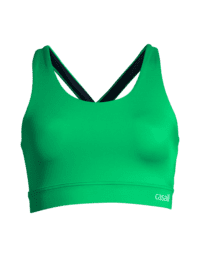 Casall Crossback Sports Bra - Cactus Green