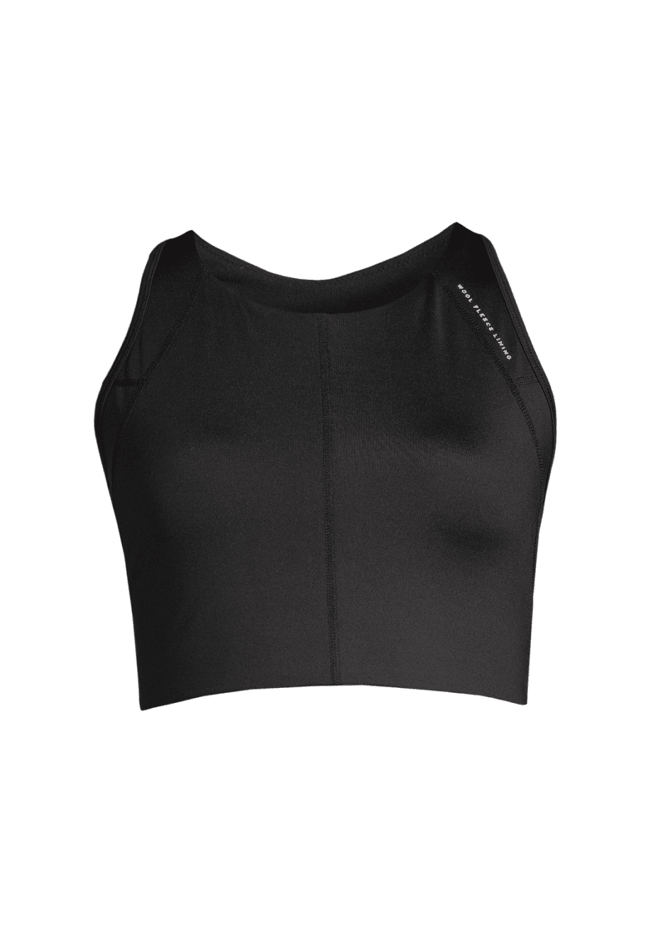 Casall Iconic Wool Lined Sports Bra - Black