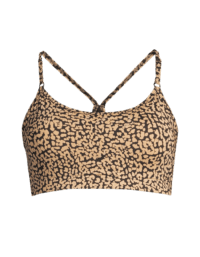 Casall Strappy Sports Bra - Brown Shake