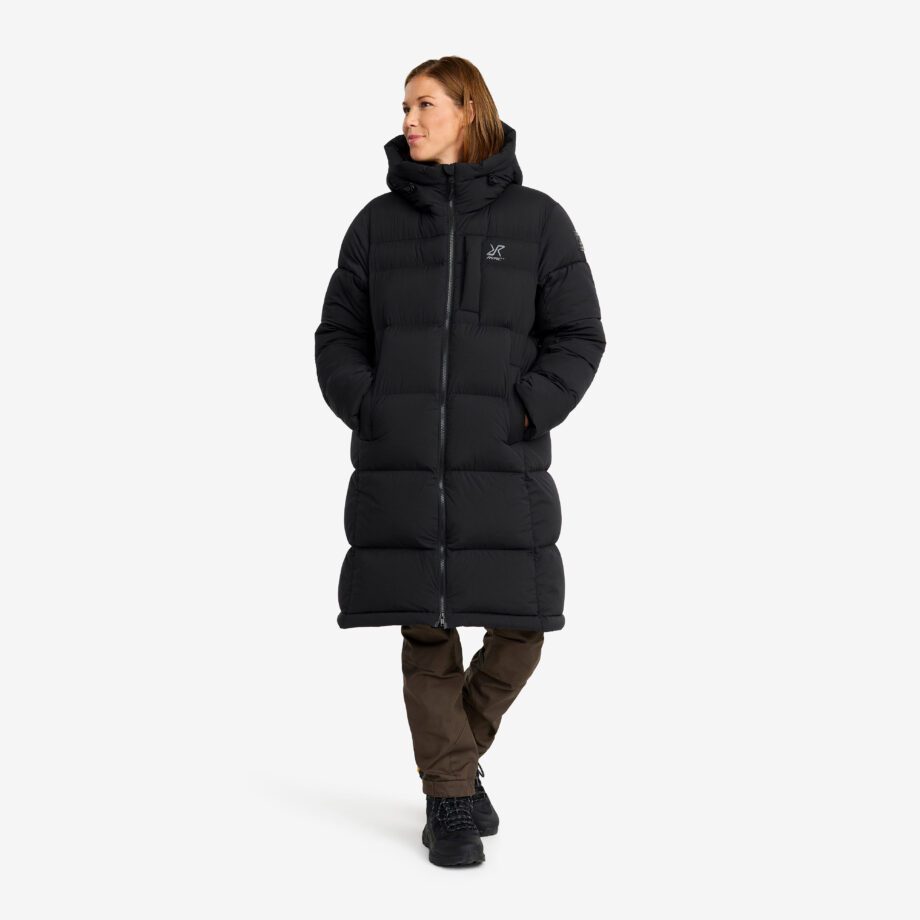 Revolution Race Flexpedition Down Parka - Dam - Black, Storlek:L - Vinterjackor