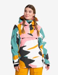 Revolution Race Halo 2L Insulated Ski Anorak - Dam - Anthracite/Golden Yellow, Storlek:S - Skaljacka & Vindjacka