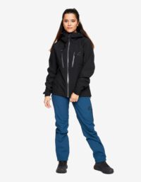 Revolution Race Silence Proshell 3L Jacket - Dam - Black/Anthracite, Storlek:L - Skaljacka & Vindjacka