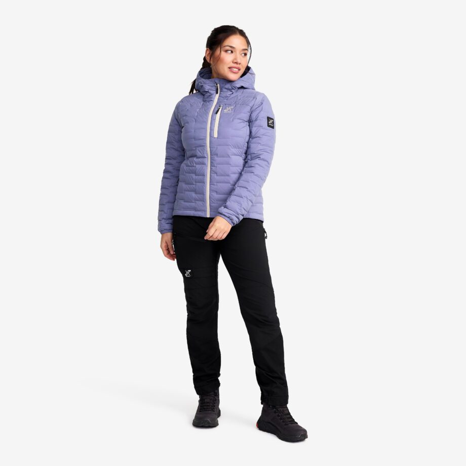 Revolution Race Flex Stretch Down Jacket - Dam - Twilight Purple, Storlek:L - Vinterjackor