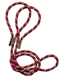 Casall Braided Yoga Carry Strap - Raspberry/Beige