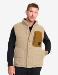Revolution Race Rollick Reversible Vest - Herr - Rubber, Storlek:XL - Jackor > Västar