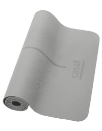 Casall PRF Yoga mat Cushion 4mm - grey/black/orange