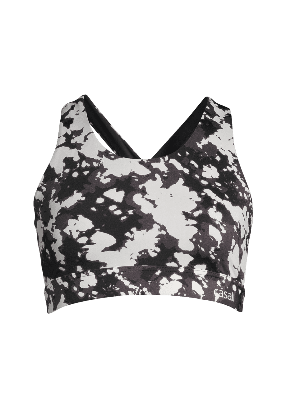 Casall Crossback Sports Bra - Halo Print