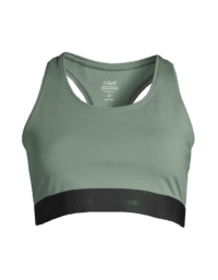 Casall Graphic Sports Bra - Dusty Green