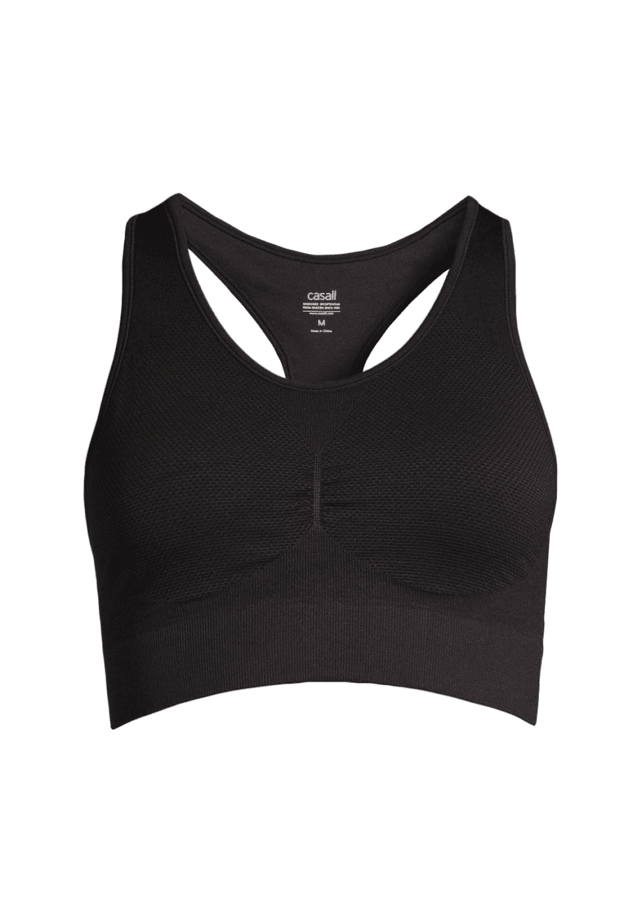 Casall Seamless Soft Sports Bra - Black