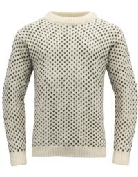 Devold Nordsjø Wool Sweater Off White (Storlek XL)