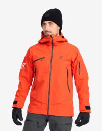 Revolution Race Atlas 3L Ski Jacket - Herr - Lava, Storlek:2XL - Skaljacka & Vindjacka