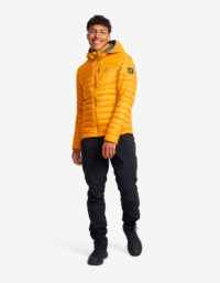 Revolution Race Helium Down Jacket - Herr - Golden Yellow, Storlek:XS - Vinterjackor