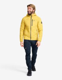 Revolution Race Flex Stretch Down Jacket - Herr - Sauterne, Storlek:XL - Vinterjackor