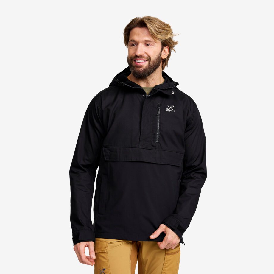 Revolution Race Skaljacka & Vindjacka - Rambler Lightweight Anorak - Herr - Black, Storlek:M
