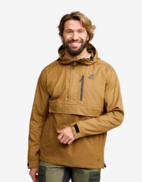 Revolution Race Rambler Lightweight Anorak - Herr - Dijon/Rubber, Storlek:3XL - Skaljacka & Vindjacka