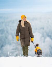 Revolution Race Flexpedition Down Parka - Dam - Mud, Storlek:S - Vinterjackor