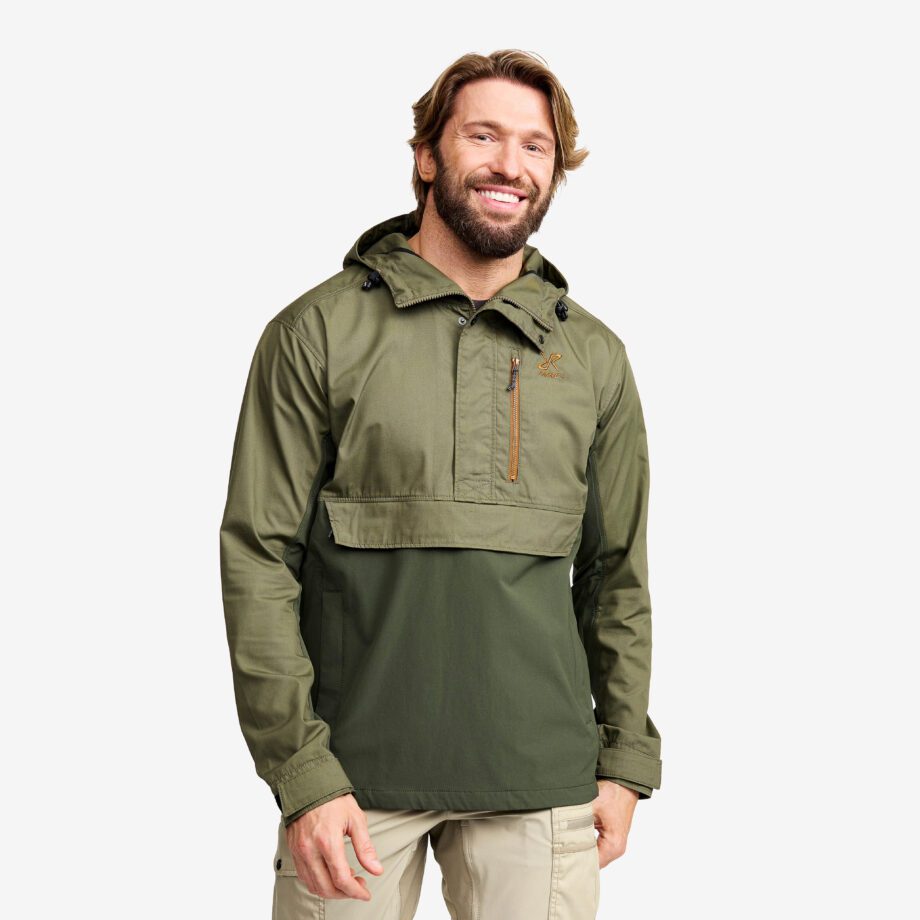 Revolution Race Rambler Lightweight Anorak - Herr - Kalamata/Deep Depths, Storlek:L - Skaljacka & Vindjacka