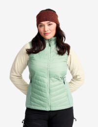 Revolution Race Radical Insulate Vest - Dam - Iceberg Green, Storlek:XS - Västar