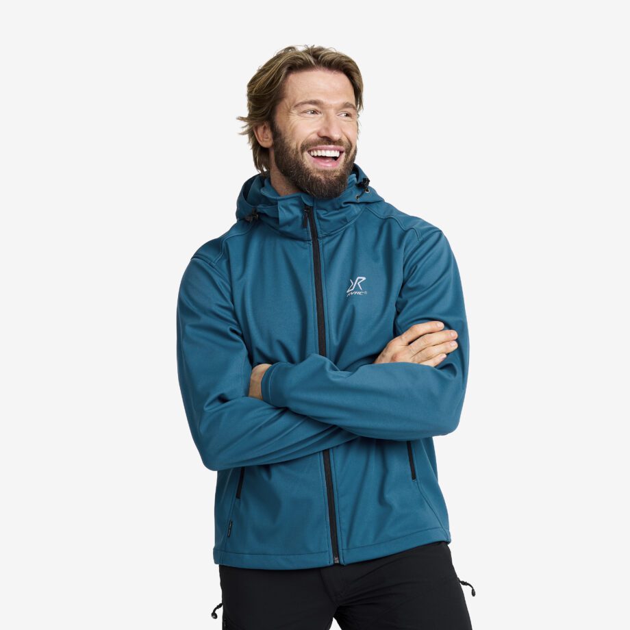 Revolution Race Jackor > Softshelljackor - Responder Softshell Jacket - Herr - Moroccan Blue, Storlek:XL