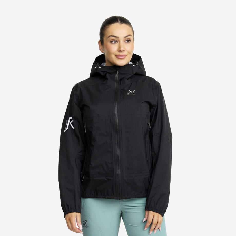 Revolution Race Arcade 3L Lightweight Jacket - Dam - Black, Storlek:XL - Skaljacka & Vindjacka