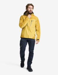 Revolution Race Silence Proshell 3L Jacket - Herr - Harvest Gold/Sauterne, Storlek:M - Skaljacka & Vindjacka