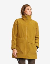 Revolution Race Nevis 2L Parka - Dam - Harvest Gold, Storlek:S - Skaljacka & Vindjacka