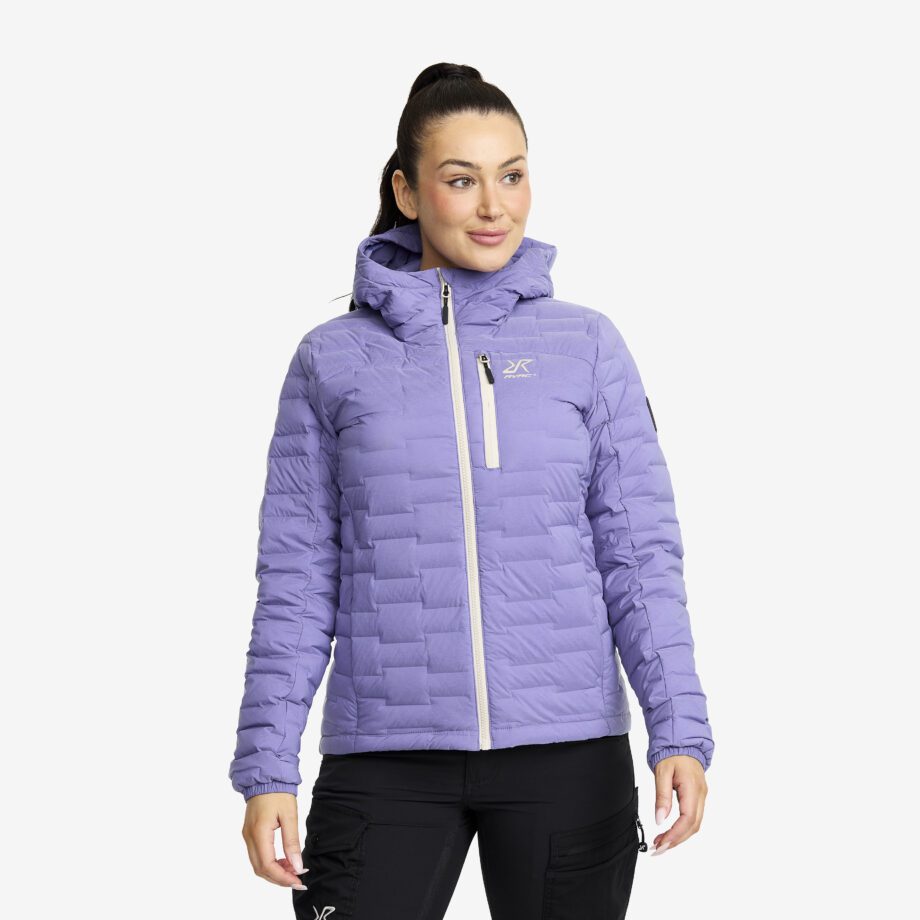 Revolution Race Flex Stretch Down Jacket - Dam - Twilight Purple, Storlek:M - Vinterjackor