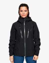 Revolution Race Silence Proshell 3L Jacket - Dam - Black/Anthracite, Storlek:L - Skaljacka & Vindjacka