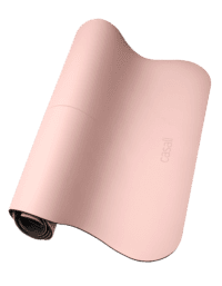 Casall Yoga mat Grip&Cushion III Scallop 5mm - Light pink
