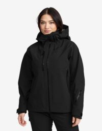 Revolution Race Cyclone 3L Shell Jacket - Dam - Black, Storlek:L - Skaljacka & Vindjacka