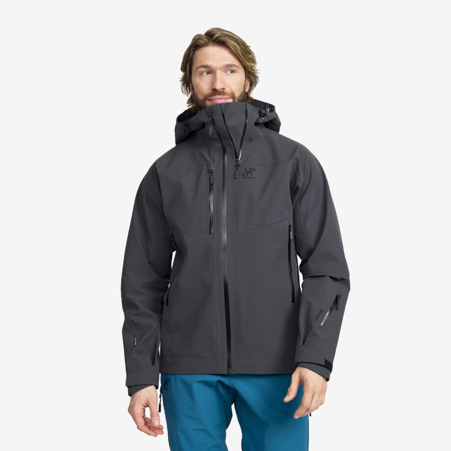 Revolution Race Cyclone 3L Shell Jacket - Herr - Anthracite, Storlek:XL - Skaljacka & Vindjacka