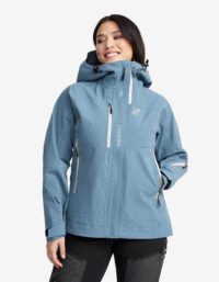 Revolution Race Cyclone 3L Shell Jacket - Dam - Captain"s Blue, Storlek:XL - Skaljacka & Vindjacka