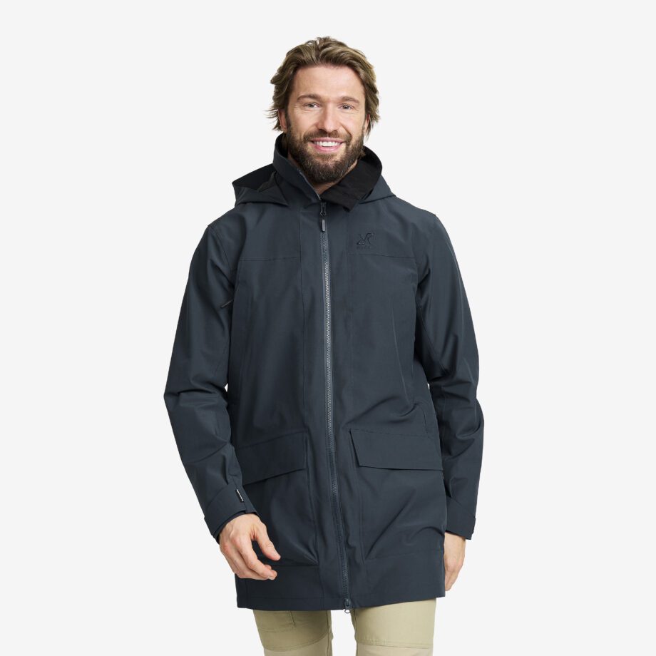 Revolution Race Jackor > Regn- & Skaljackor - Nevis 2L Parka - Herr - Blueberry, Storlek:L