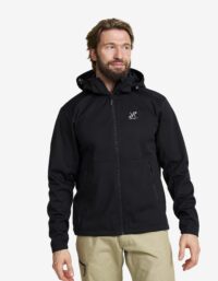 Revolution Race Jackor > Softshelljackor - Responder Softshell Jacket - Herr - Black, Storlek:4XL