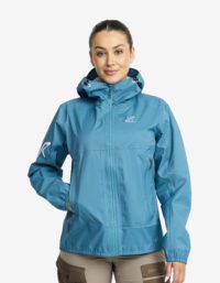 Revolution Race Arcade 3L Lightweight Jacket - Dam - Saxony Blue, Storlek:S - Skaljacka & Vindjacka