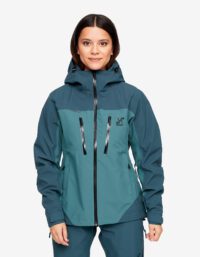 Revolution Race Silence Proshell 3L Jacket - Dam - Ocean Teal, Storlek:XS - Skaljacka & Vindjacka