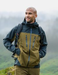 Revolution Race Silence Proshell 3L Jacket - Herr - Dark Olive/Moonless Night, Storlek:2XL - Skaljacka & Vindjacka