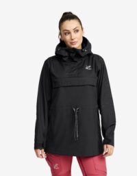 Revolution Race Skaljacka & Vindjacka - Rambler Lightweight Anorak - Dam - Black, Storlek:2XL