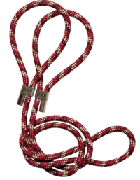 Casall Braided Yoga Carry Strap - Raspberry/Beige