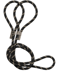 Casall Braided Yoga Carry Strap - Black/Beige