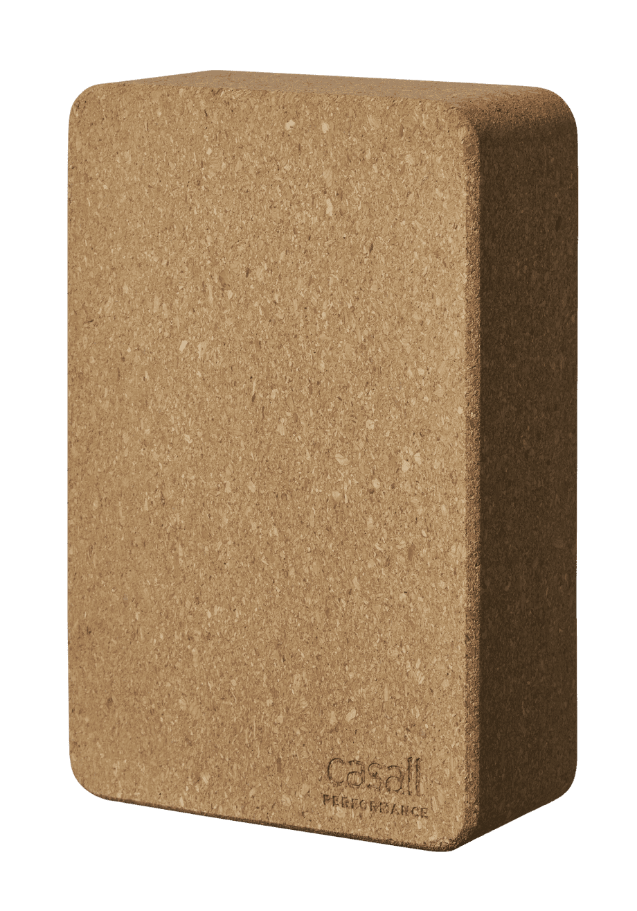 Casall PRF Yoga Block Natural Cork - Natural cork