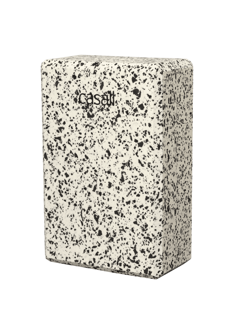 Casall Yoga block Recycled blend - Light Sand/Black