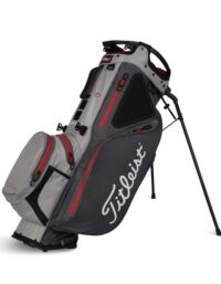 Titleist Hybrid 14 Stand Bag - Charcoal/Grey/Red